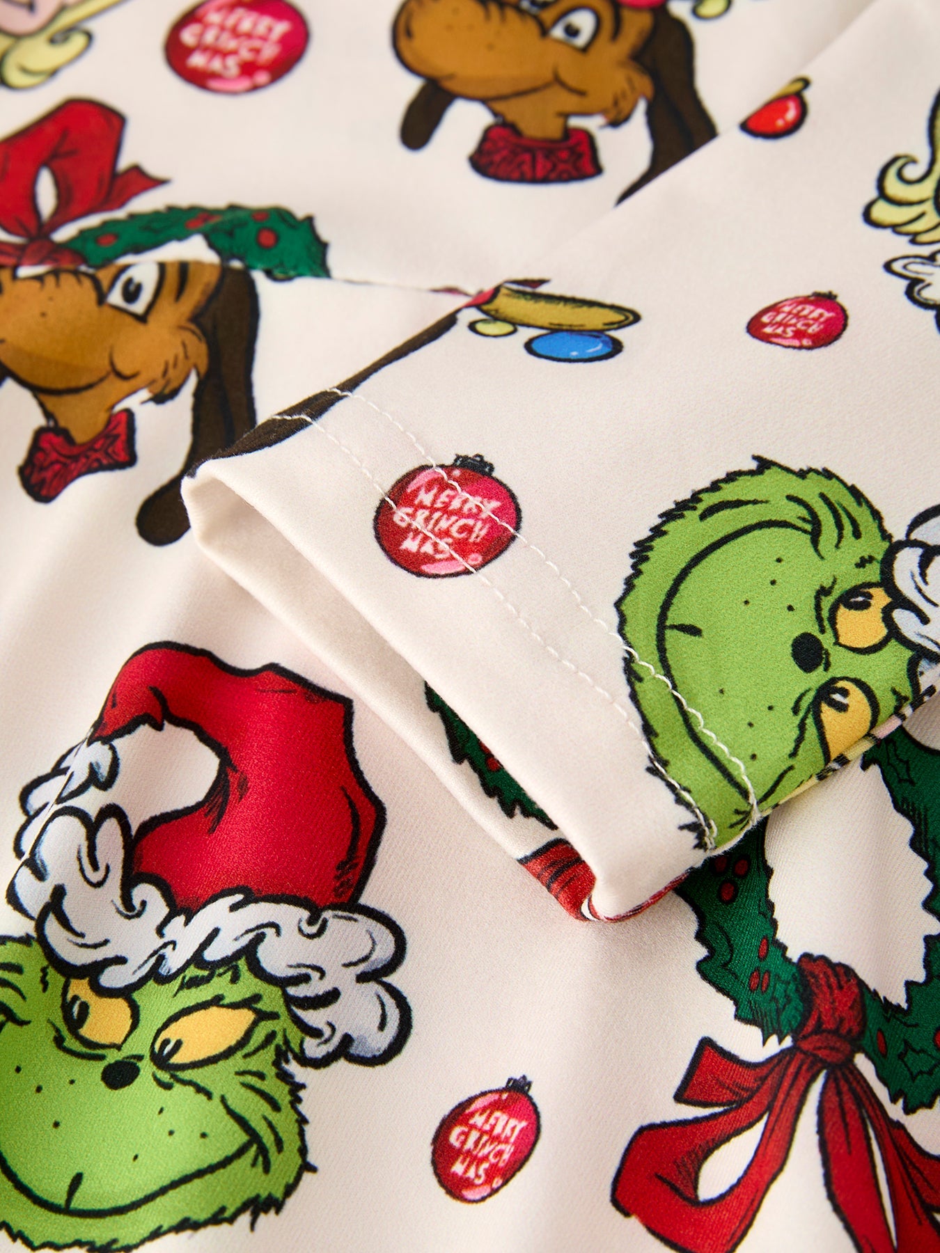 Winter Christmas Character Colorful Print Girls Dress