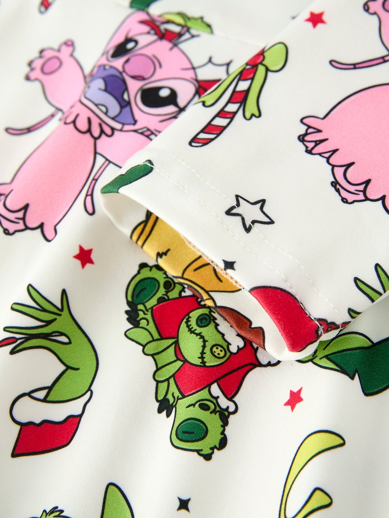 Christmas Girls Dress with Tree and Characters