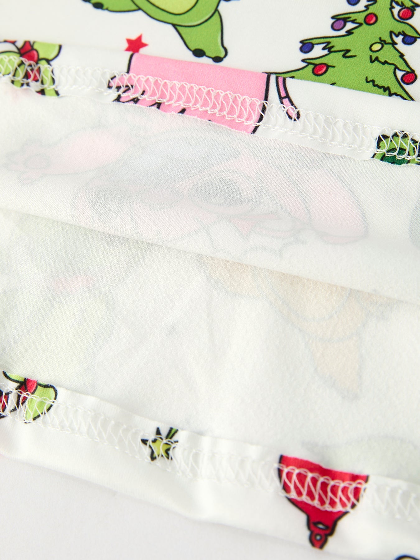 Christmas Girls Dress with Tree and Characters