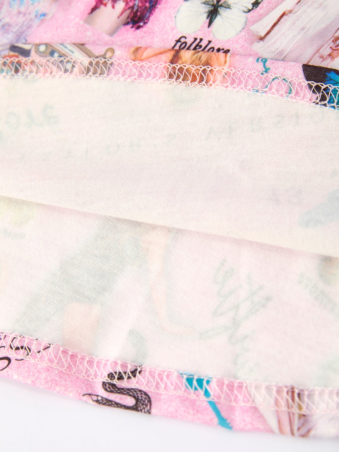 Ts Twirly Print Girls Milk Silk Dress:Musical Journey in Style