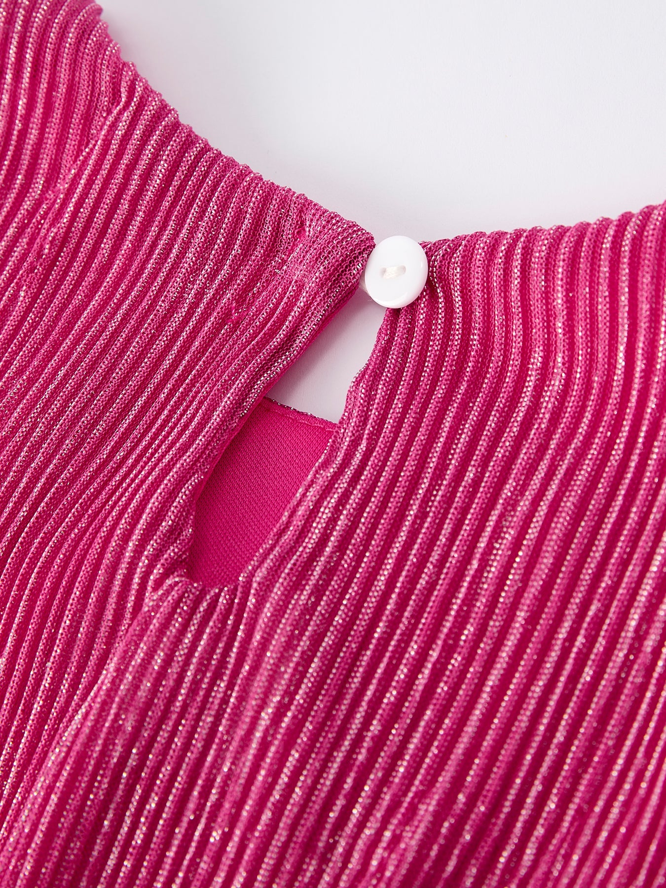 Girls Pink Bow Print Short Sleeve Dress