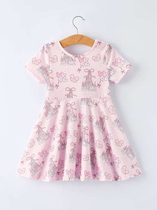 Summer Castle Girls Short Sleeve Dress