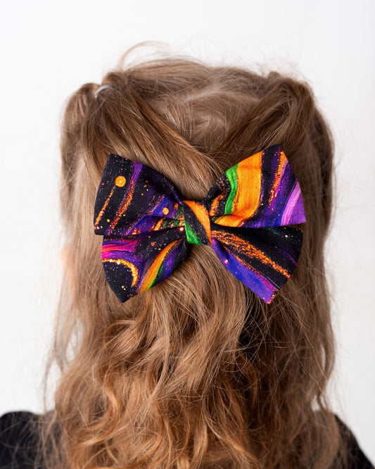 Halloween | Magic Swirls | Kids Clip Bow
