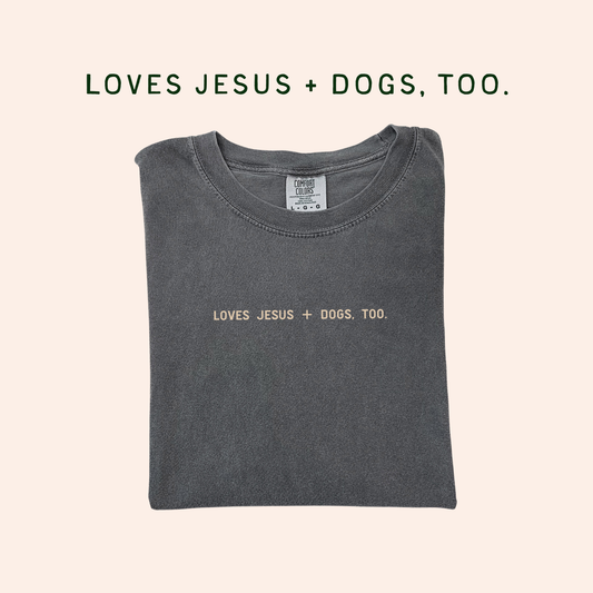 Loves Jesus + Dogs, Too. 🐾