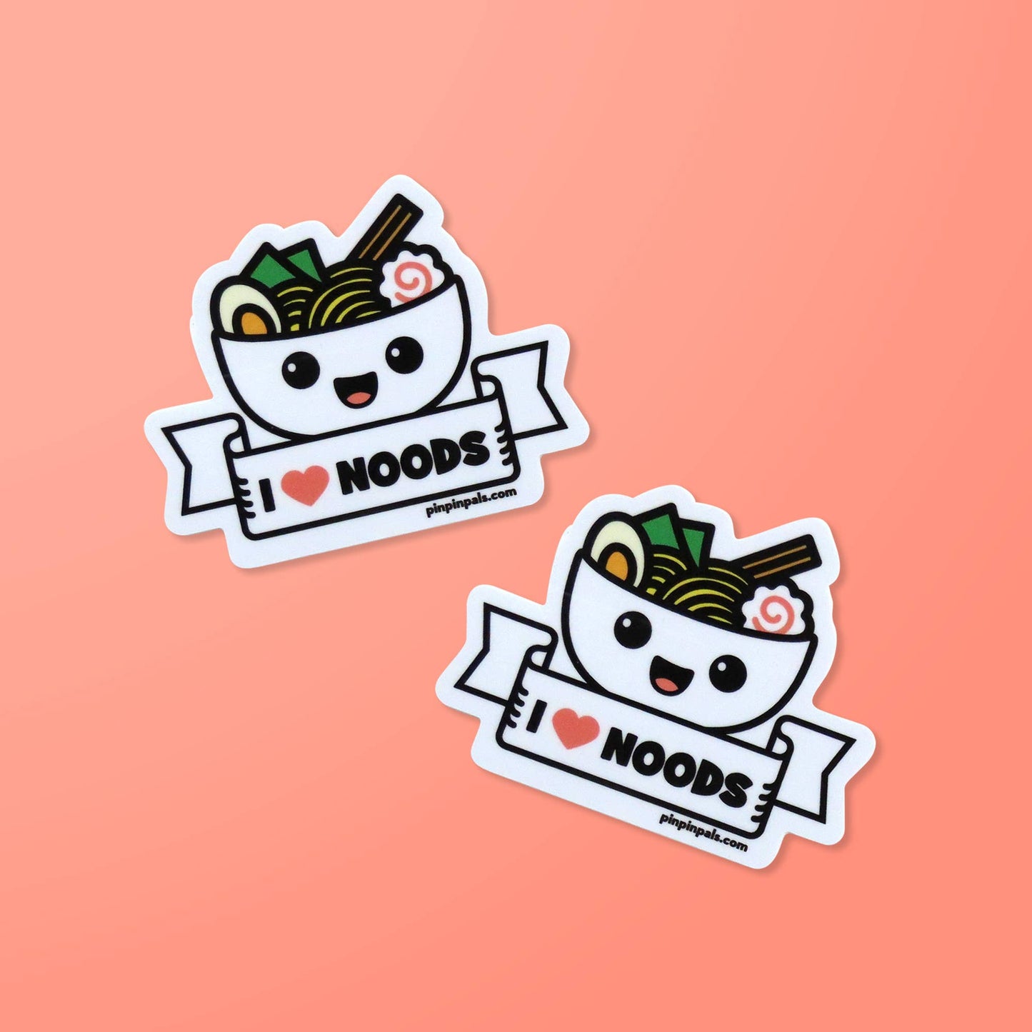 I Love Noods - Ramen - Vinyl Sticker