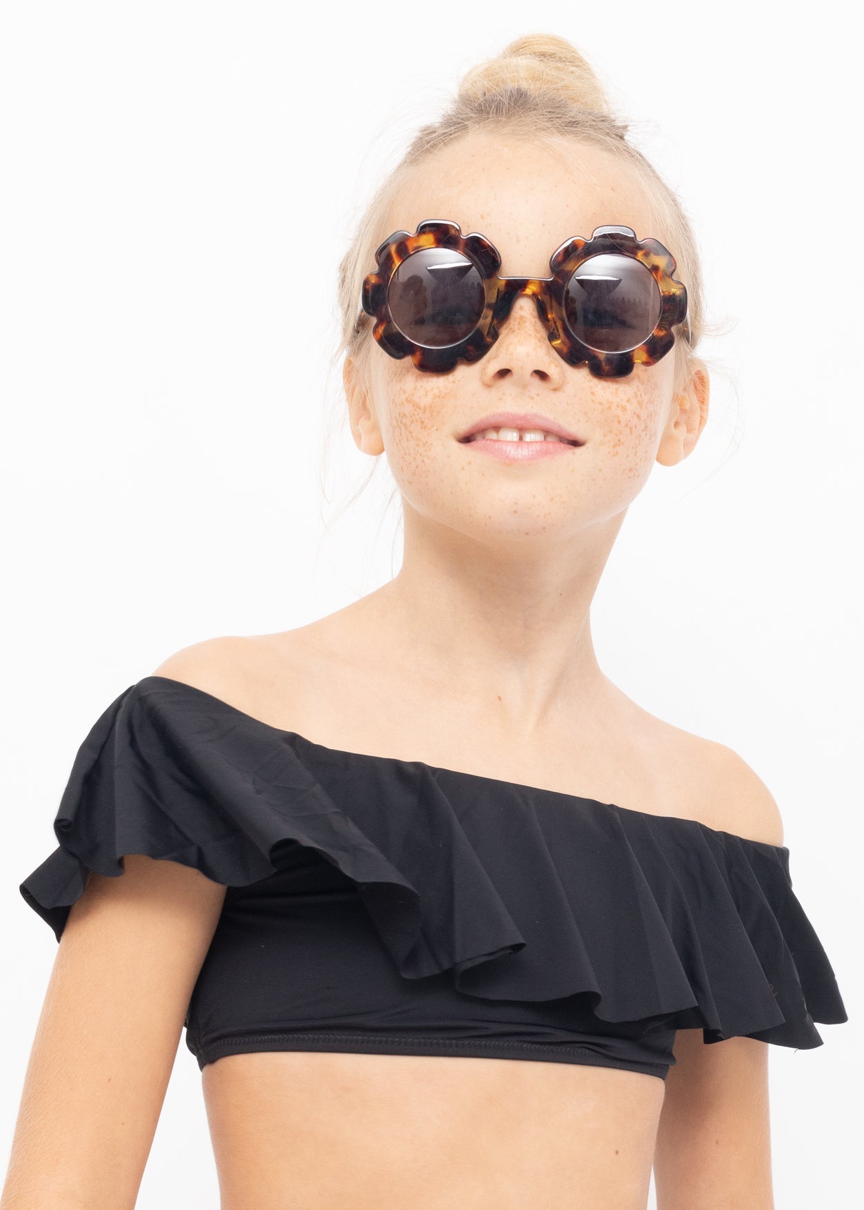 Tortoise Sunglasses- approx fit age 4-8