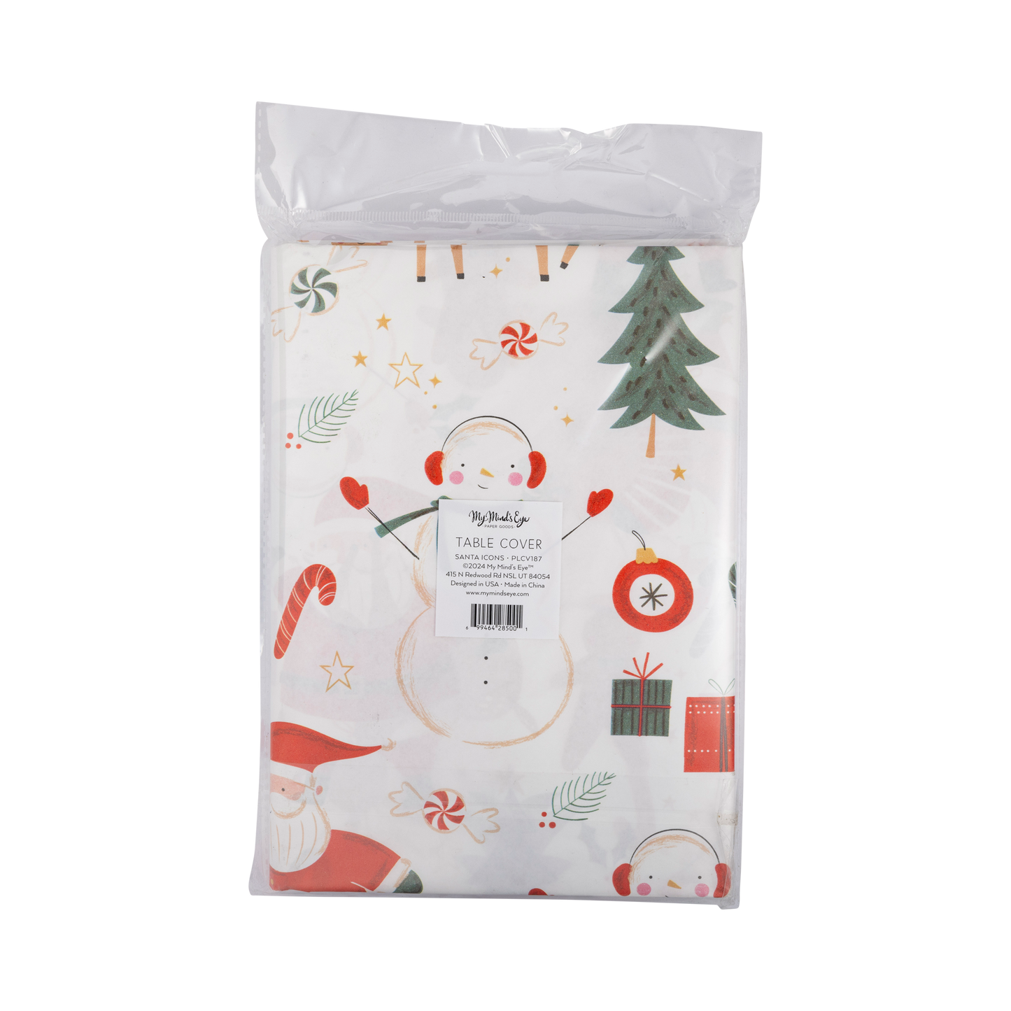 Santa Icons Table Cover