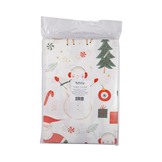 Santa Icons Table Cover