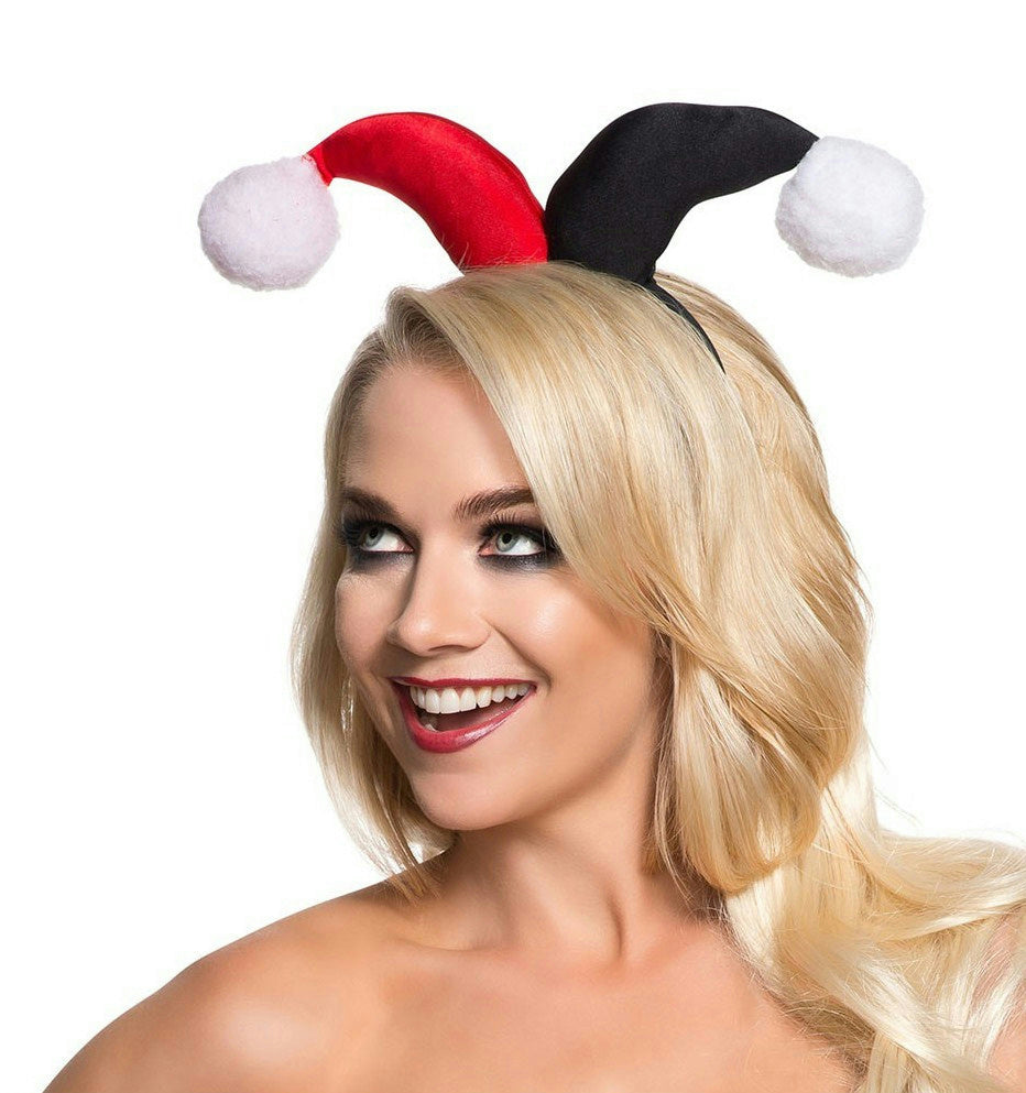 Women's Harley Quinn Headband Costume Accessory