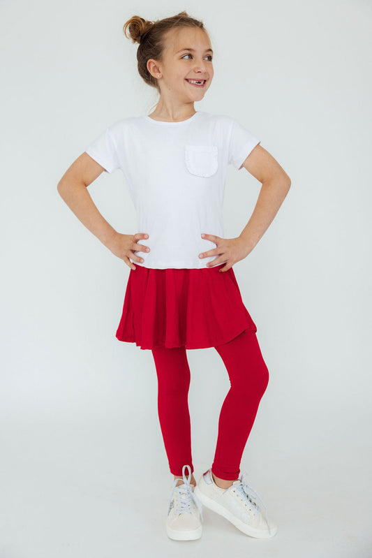 Red Twirl Skegging