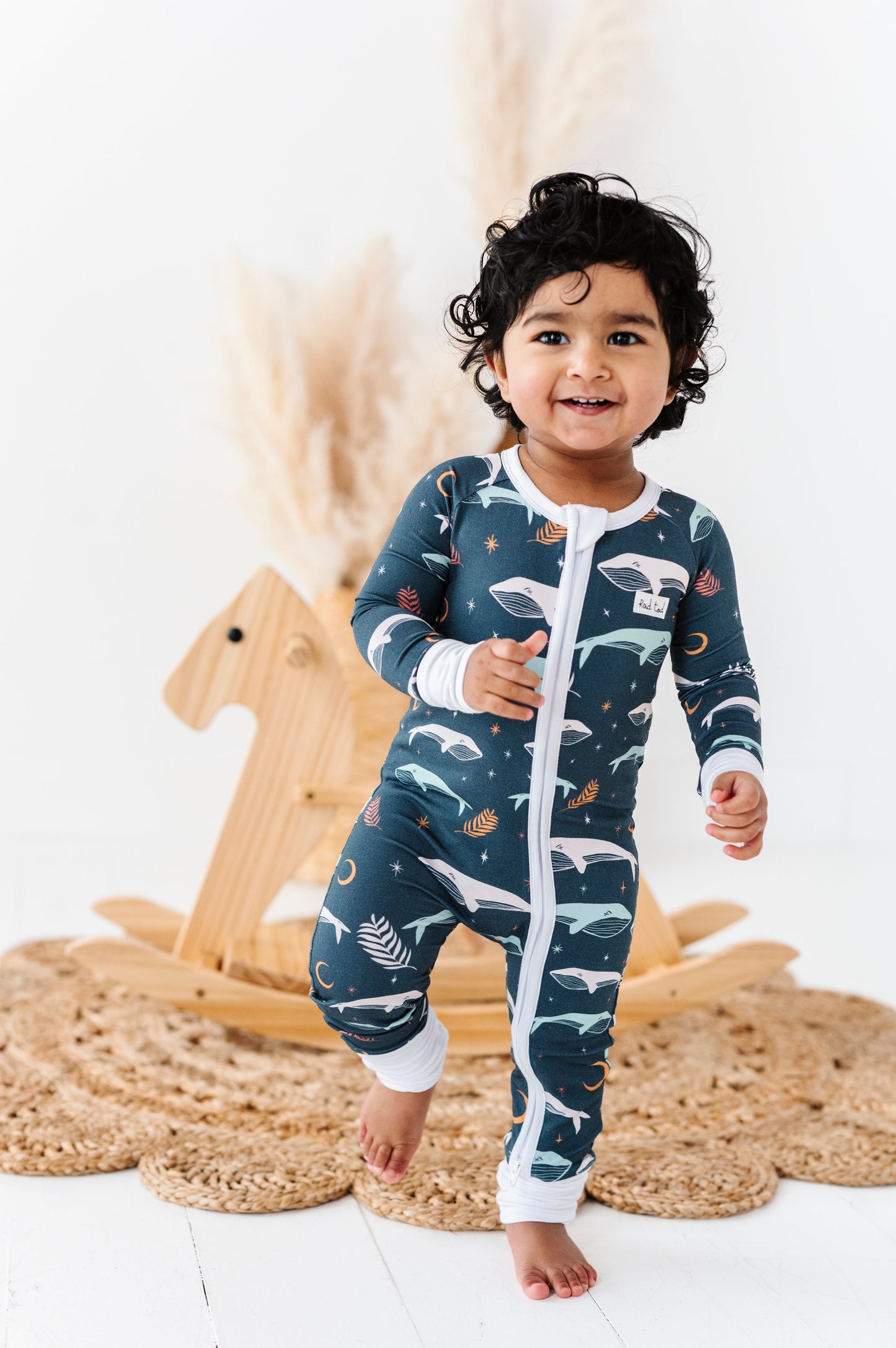 BAMBOO - LUNA WHALE ONESIE