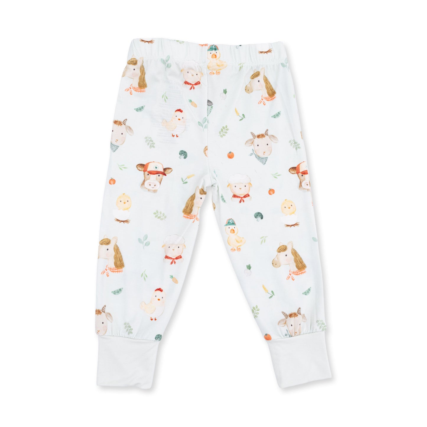 Baby Farm Faces - Short Sleeve Loungewear Set