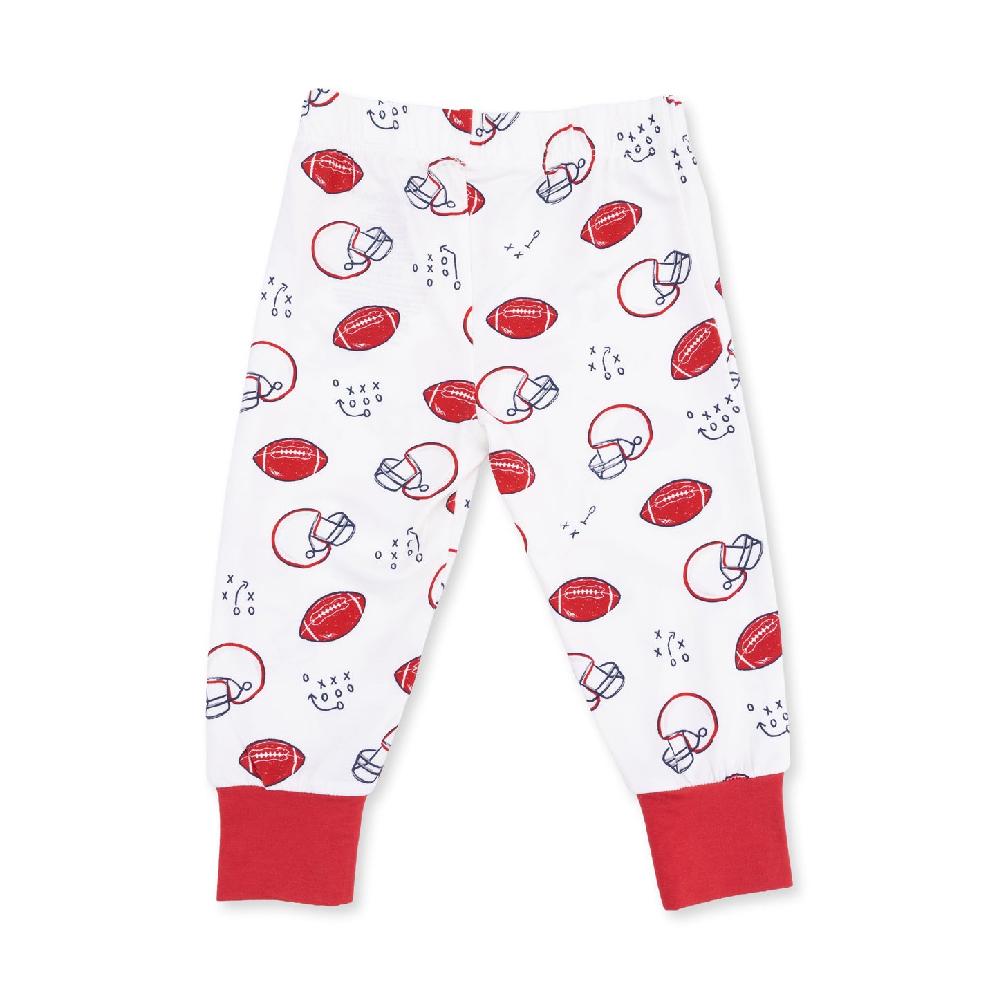Touchdown Time - Short Sleeve Loungewear Set