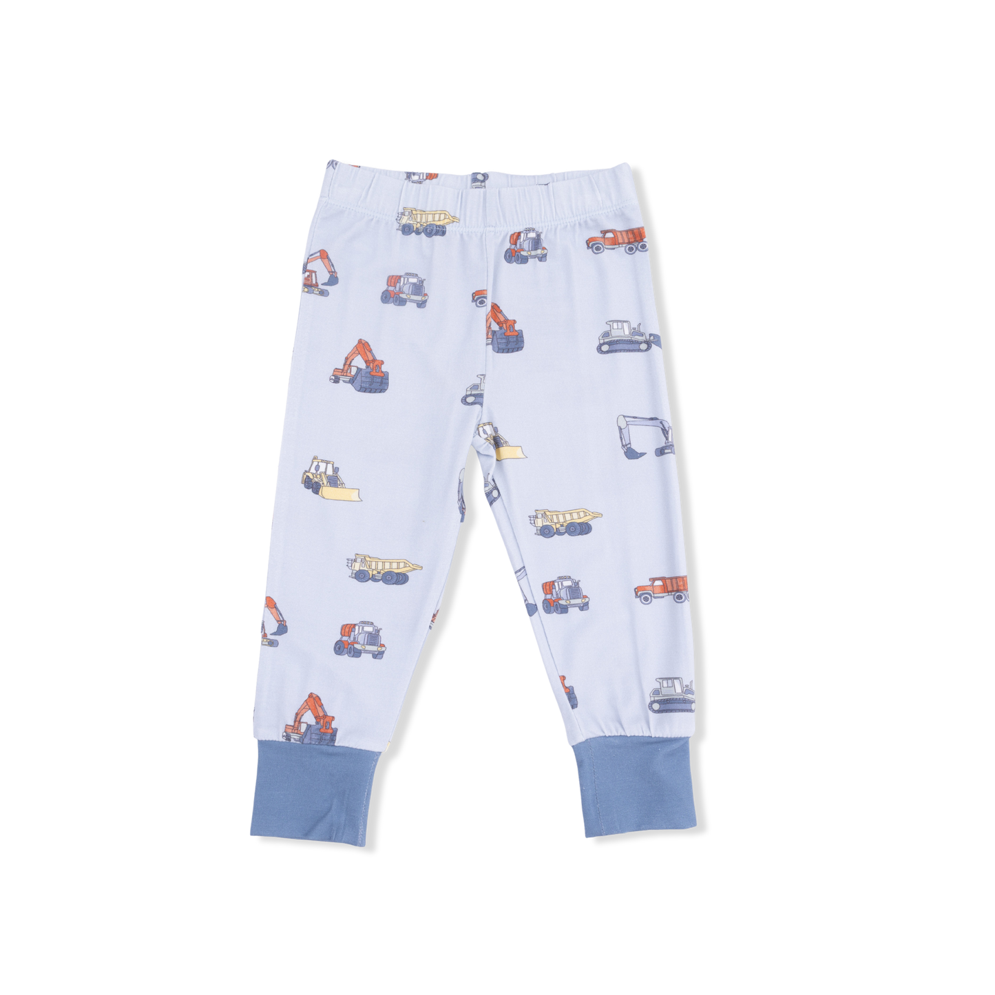 Construction Vehicles - Short Sleeve Loungewear Set