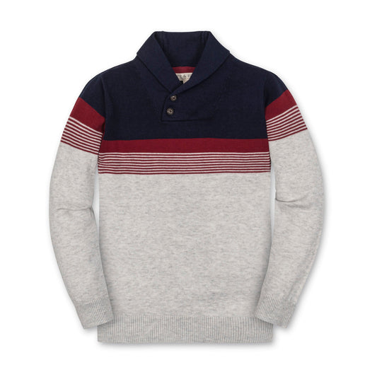 Organic Shawl Collar Sweater