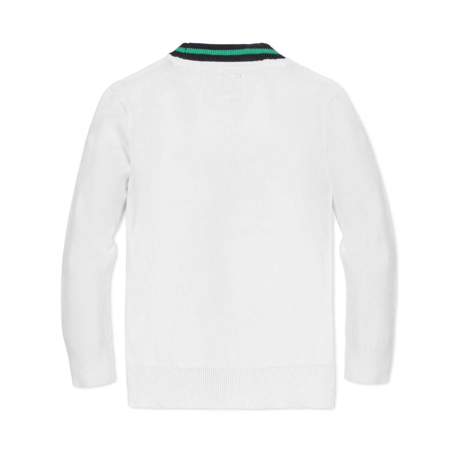 Organic Tipped Cardigan