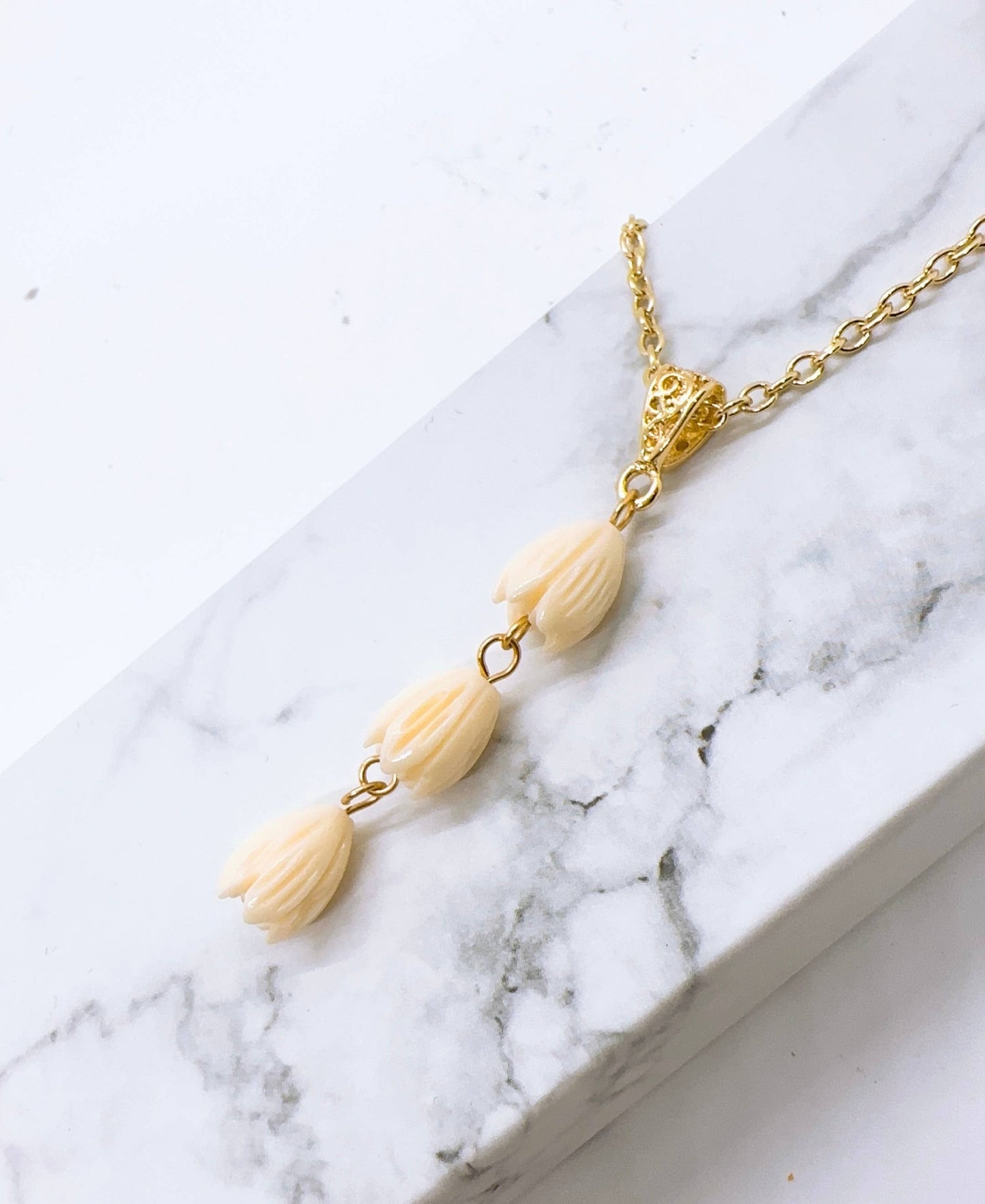 Hamilton Gold Pikake Jewelry