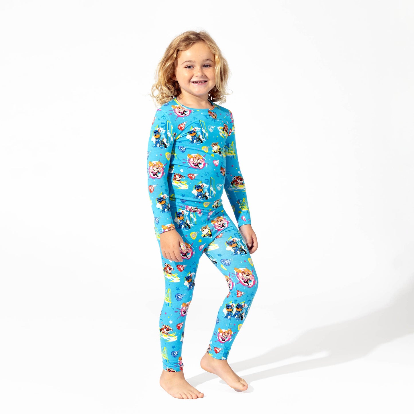 PAW Patrol Mighty Movie - Mighty Pups Kids Bamboo Pajamas