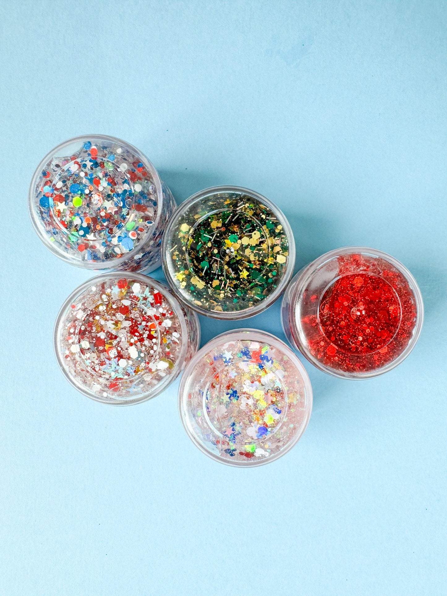 Yankee Doodle Hair Glitter