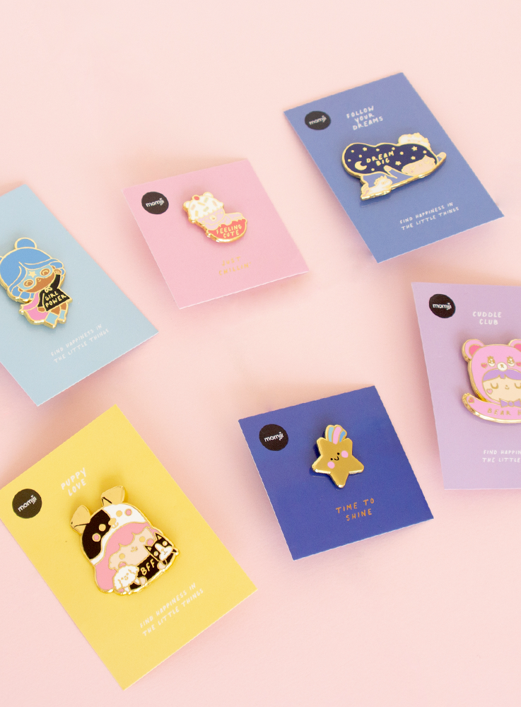 Dreaming Enamel Lapel Pin