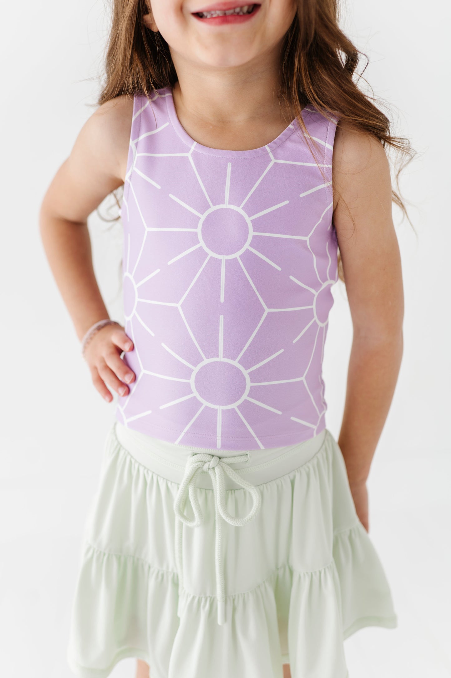 Violet Suns | Twisty Back Tank