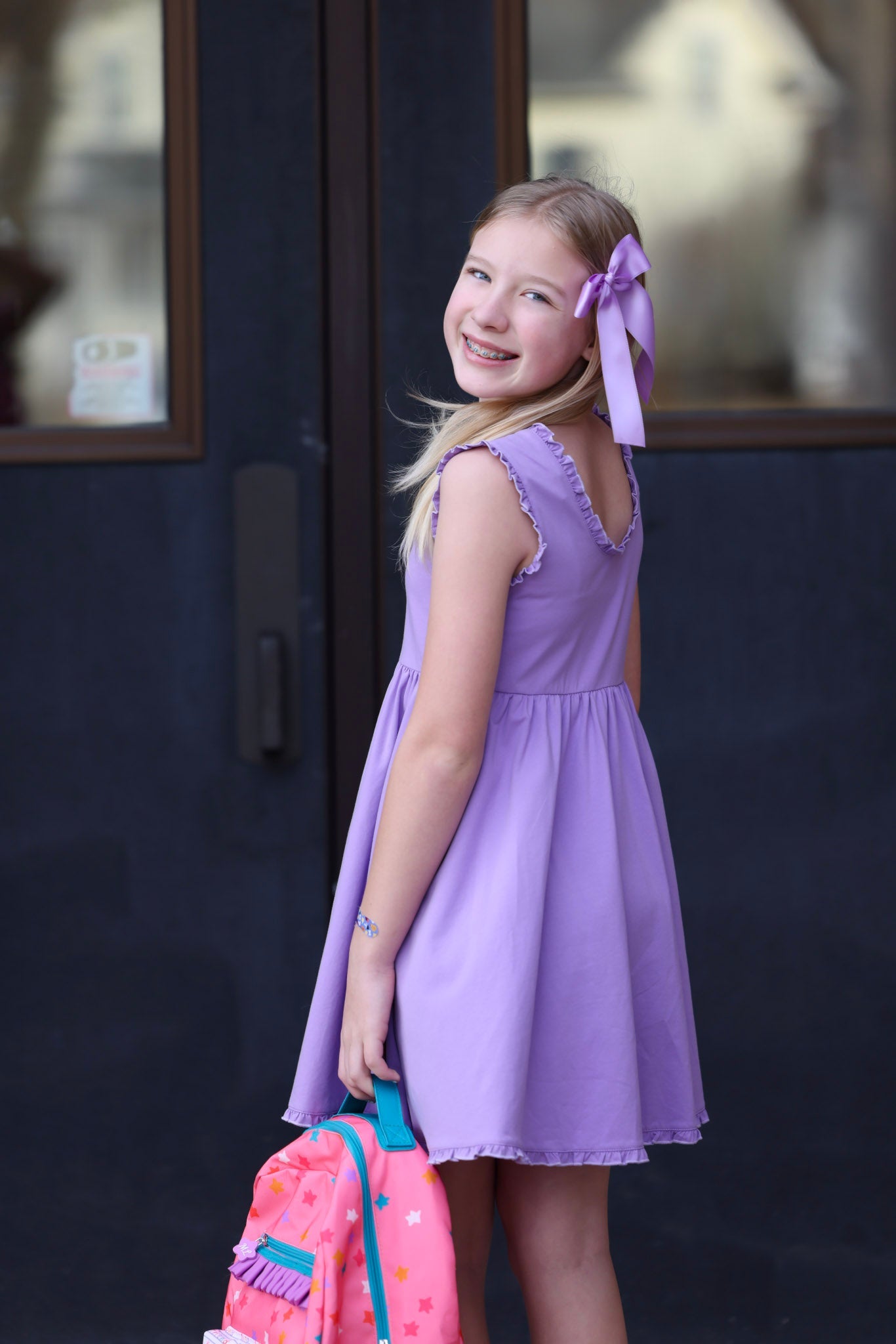 Purple Adele Dress Kind Friend