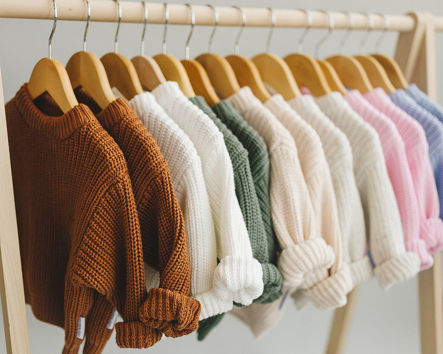 Chunky Knit Sweater | Green