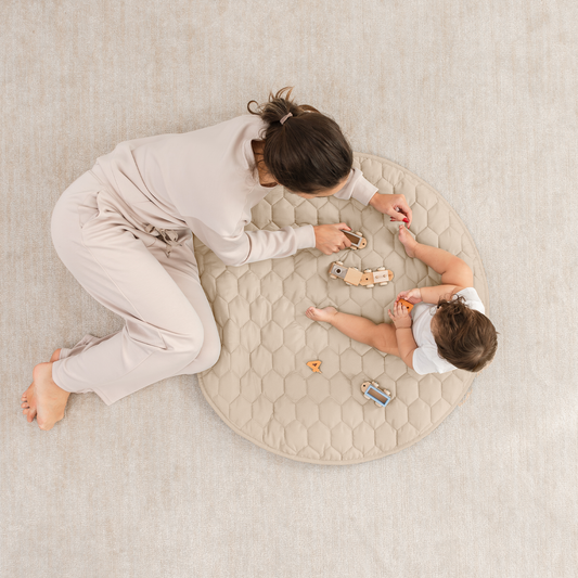 Play Mat with Non-Slip Bottom in Sand