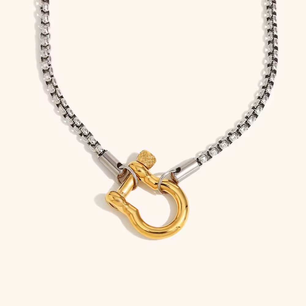 Buckle Lock Necklace ~ Deep South Originals