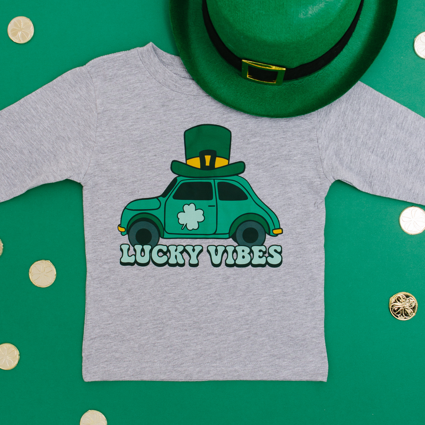 Lucky Vibes St Patrick's Day Shirt