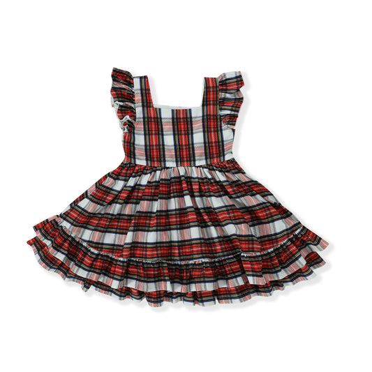 Tartan Plaid Twirl Dress