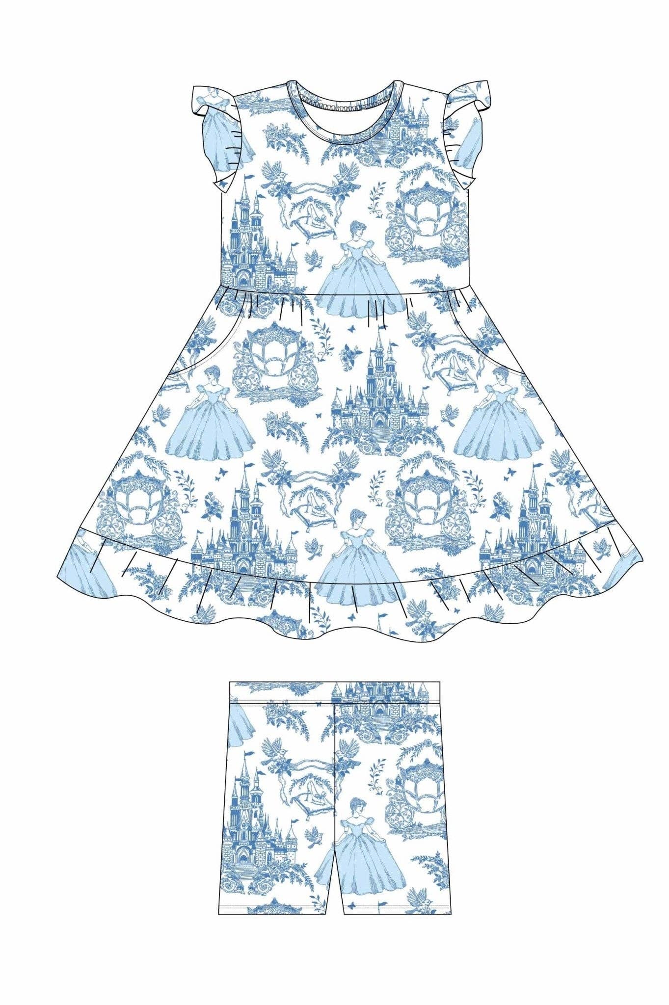 Bamboo Twirl Dress - Ella