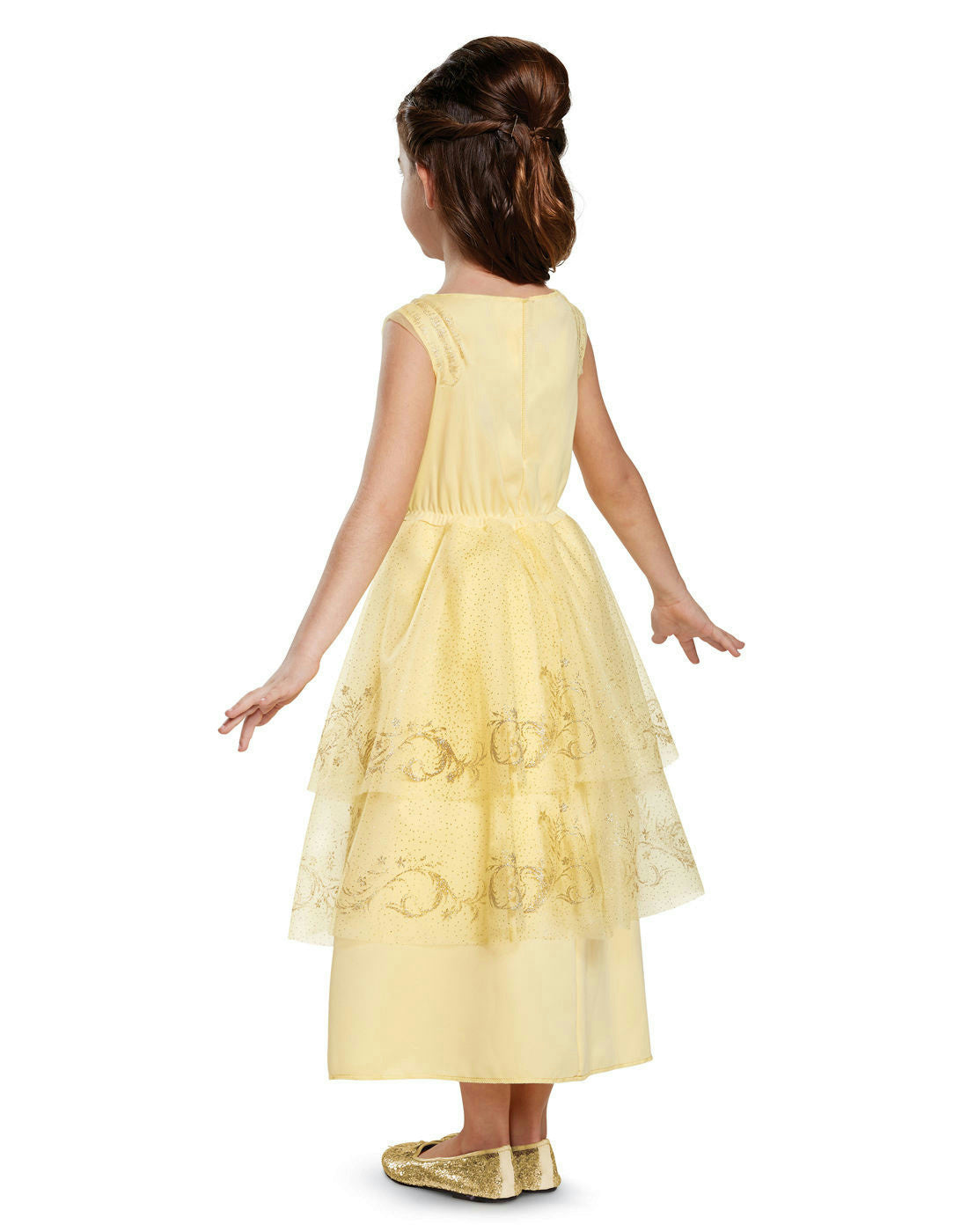 Disney Beauty and the Beast Belle Ball Gown Classic Child Costume Size 3T-4T