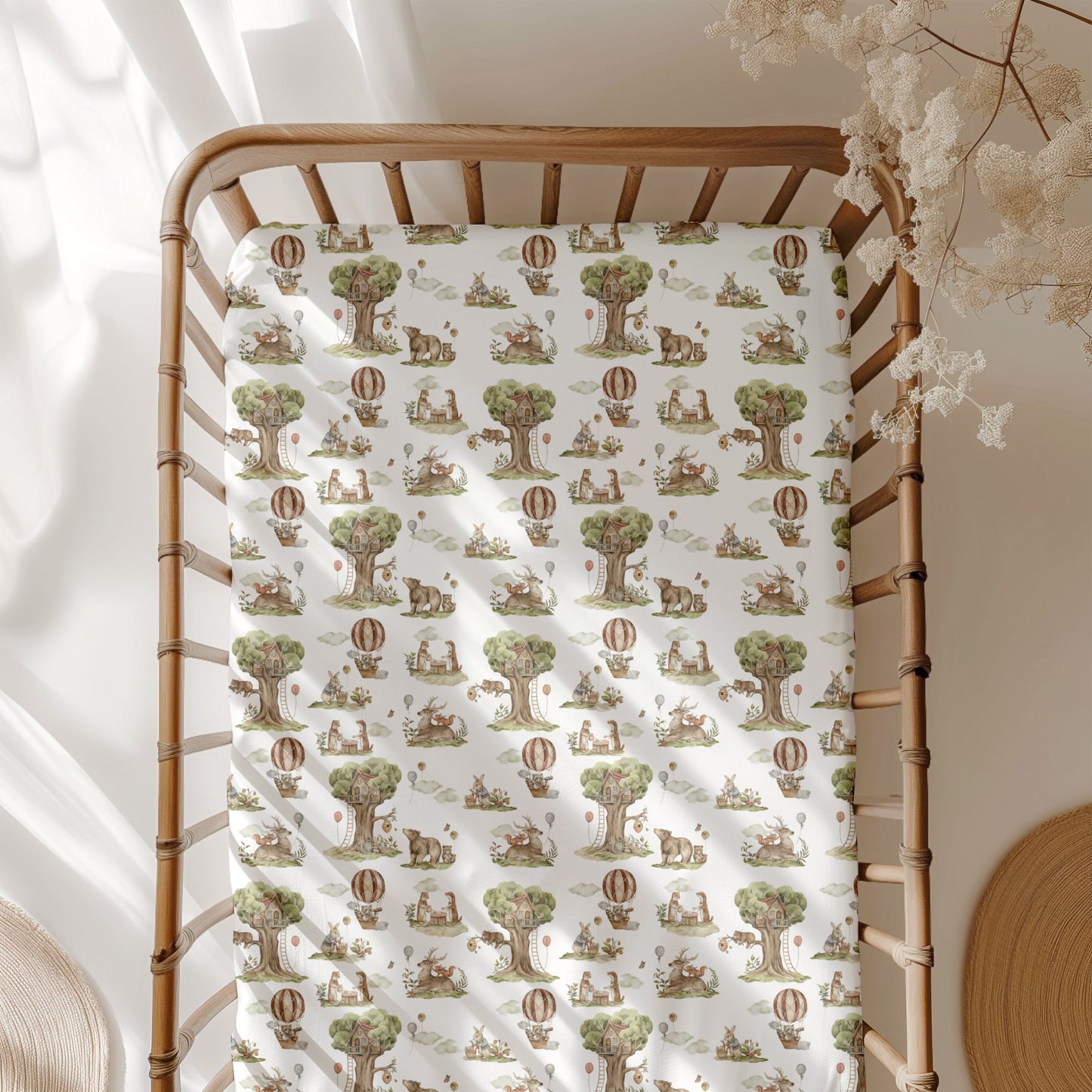 Nature's Nook Crib Sheet BDLJ