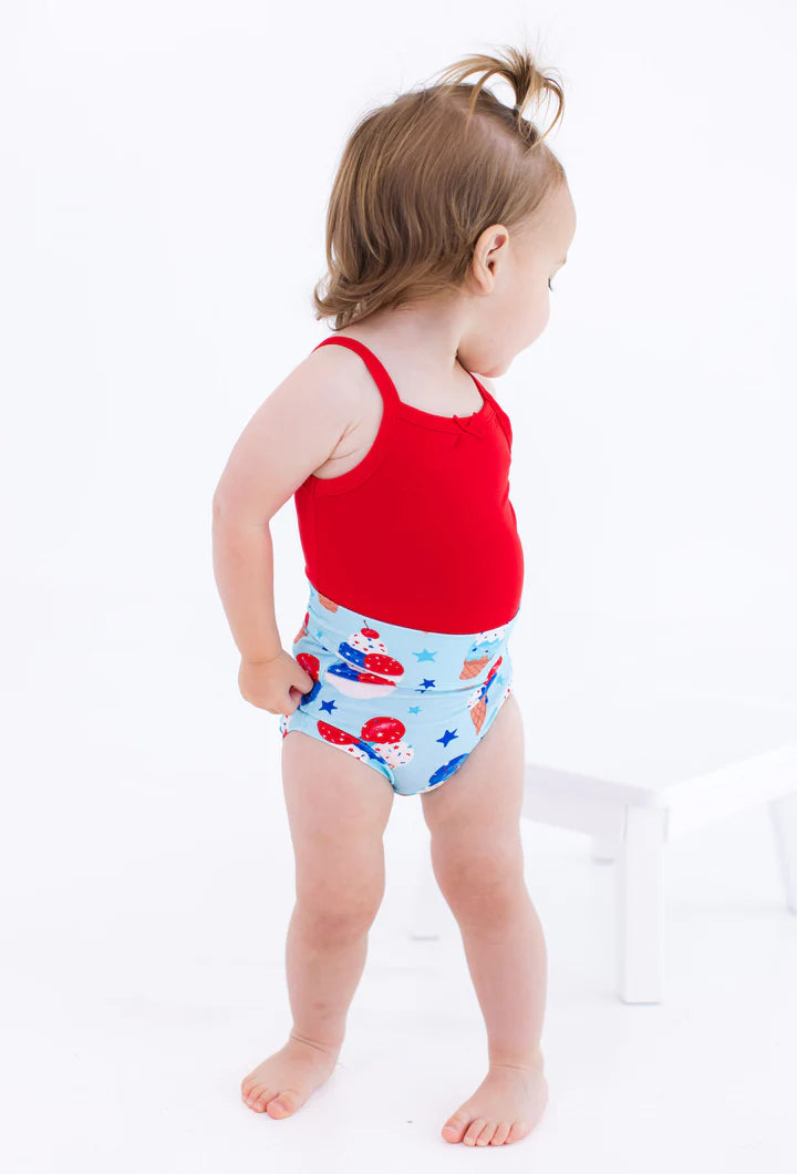 Carter Cherry Bummy Short and Onesie Set