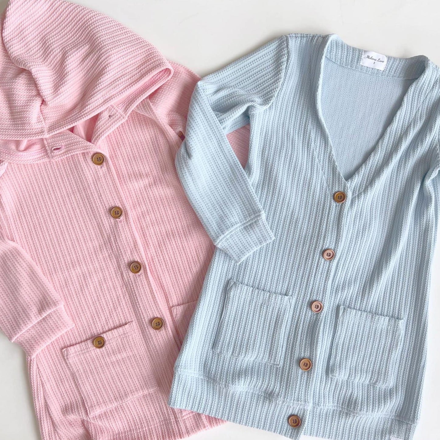 Girls Dimity Knit Cardigans (Hood or no hood)