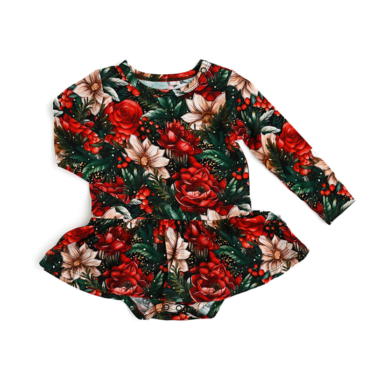 Floral Bodysuit Twirl