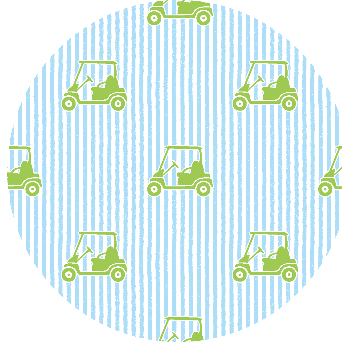 Who's Your Caddy? Blue Golf Toddler/Big Kid Pajamas