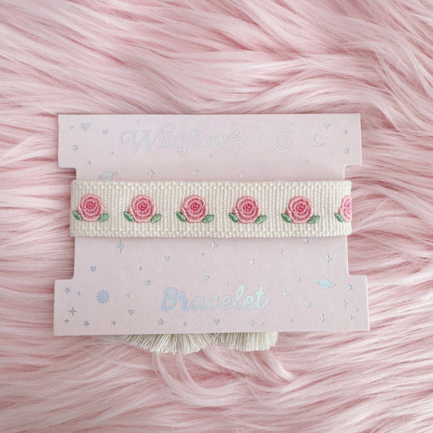Embroidered Friendship Bracelets