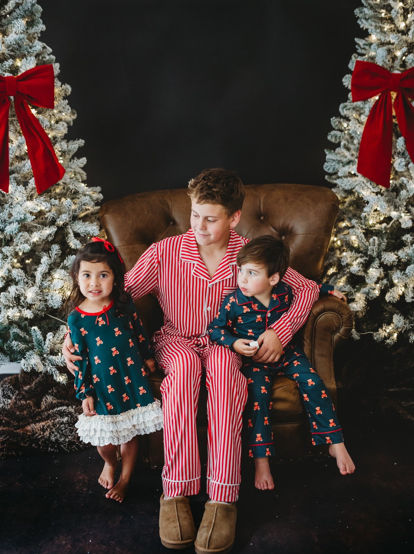 *PREORDER* Beary Merry Gown and Bloomers