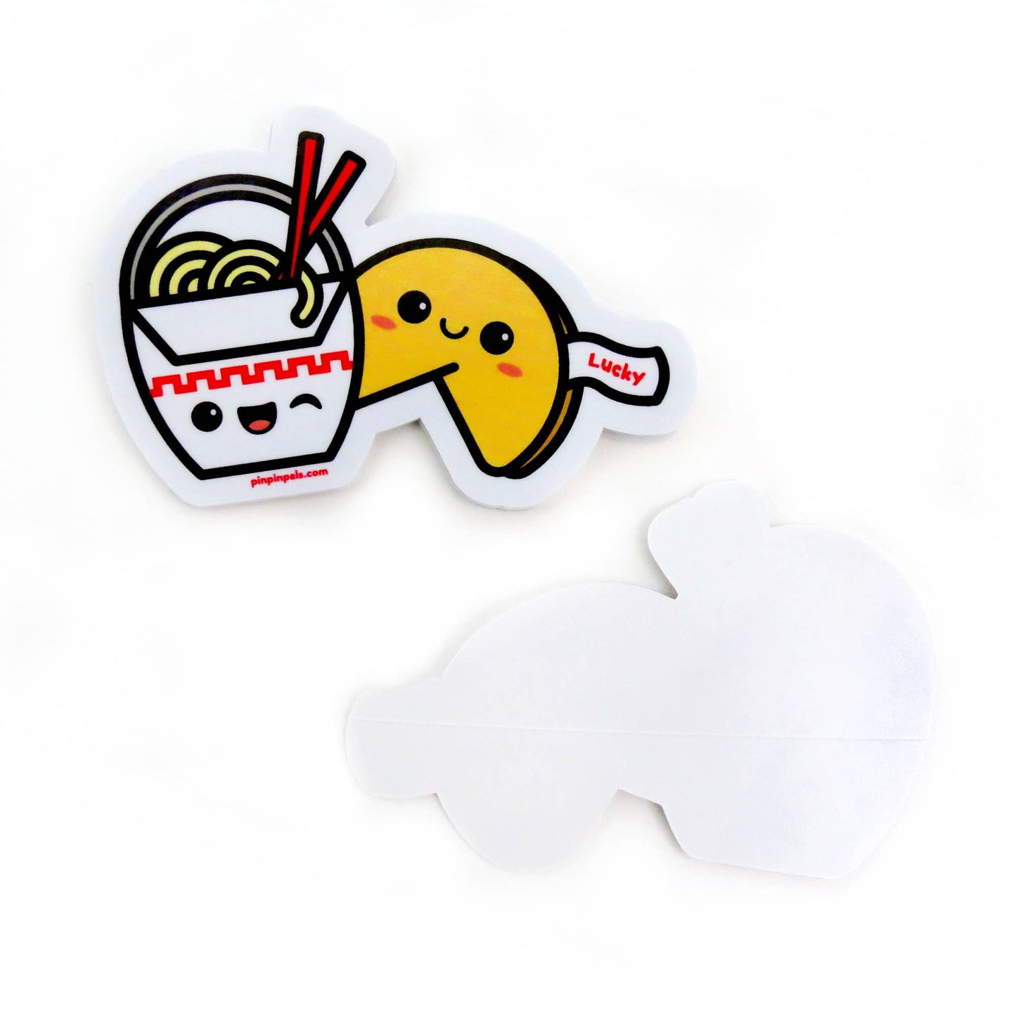Chinese Take Out - Noodles - Fortune Cookie - Vinyl Sticker
