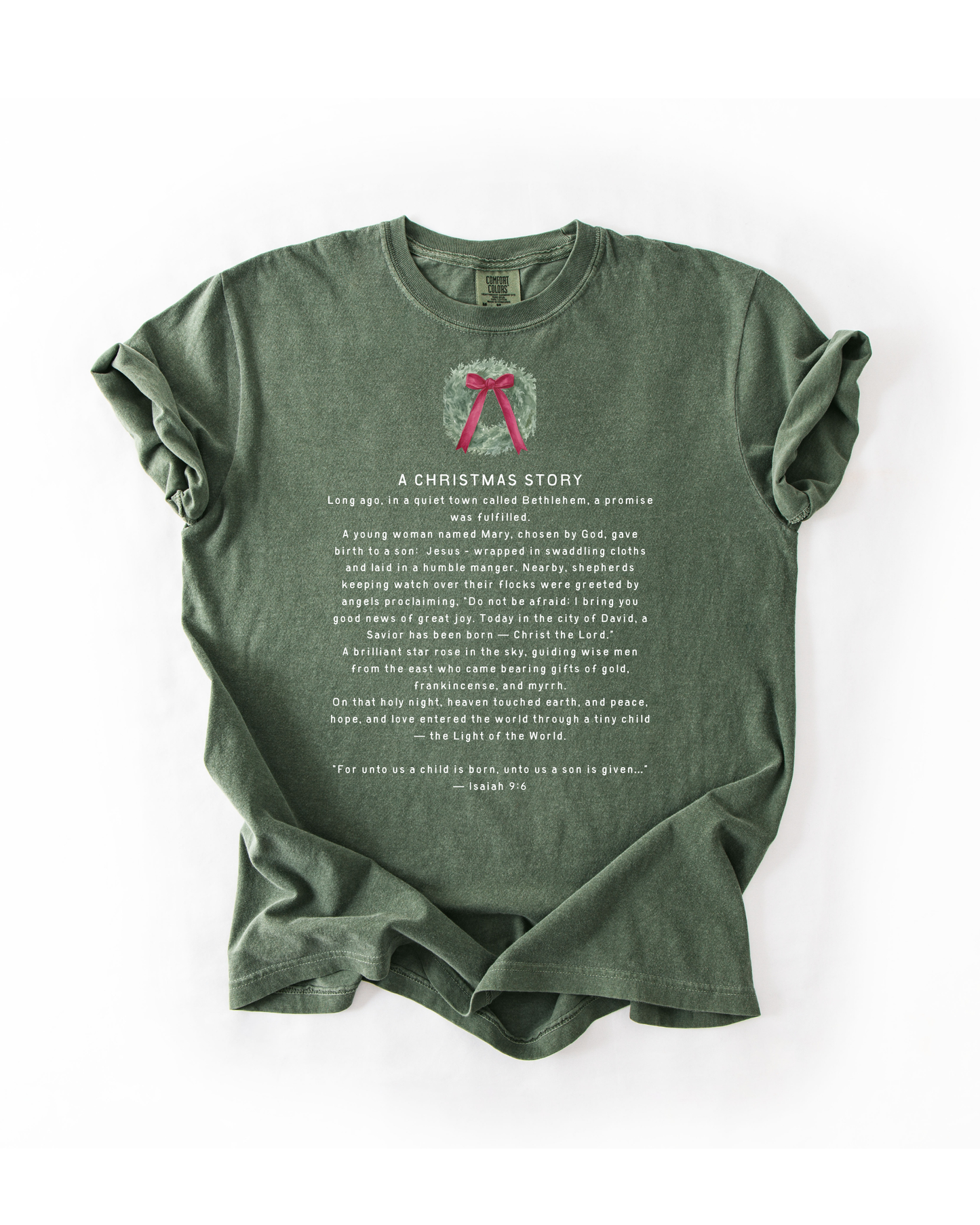 A Christmas Story - Isaiah 9:6 Adult Tee