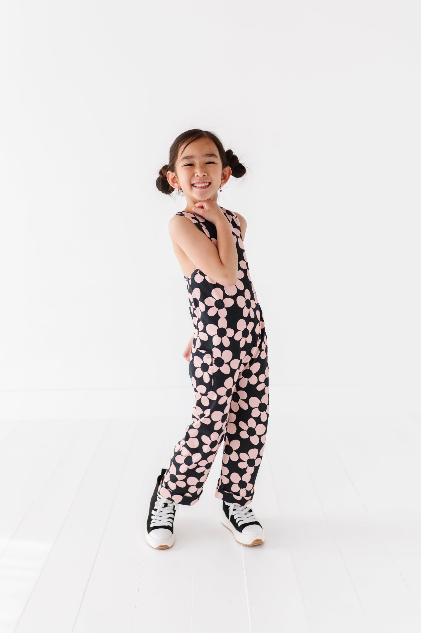 Retro Daisy | Twist Back Romper