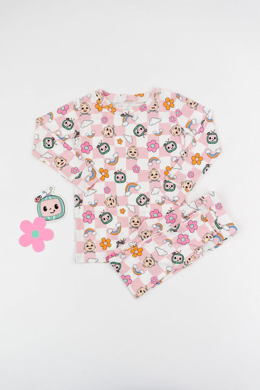 Dream Big Little Co x CoComelon JJ RAINBOW CHECKERS DREAM SET