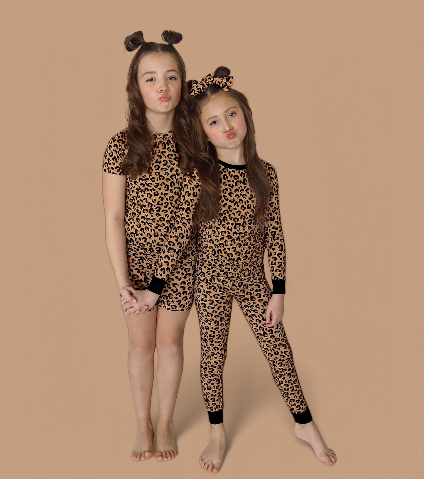 LEOPARD DREAM SHORT SET