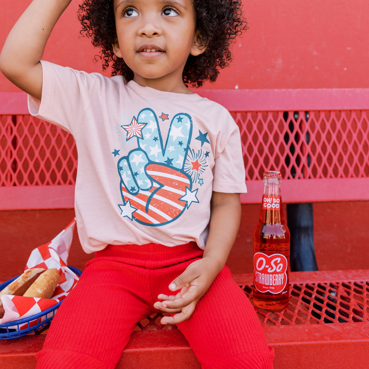 Patriotic Peace Sign