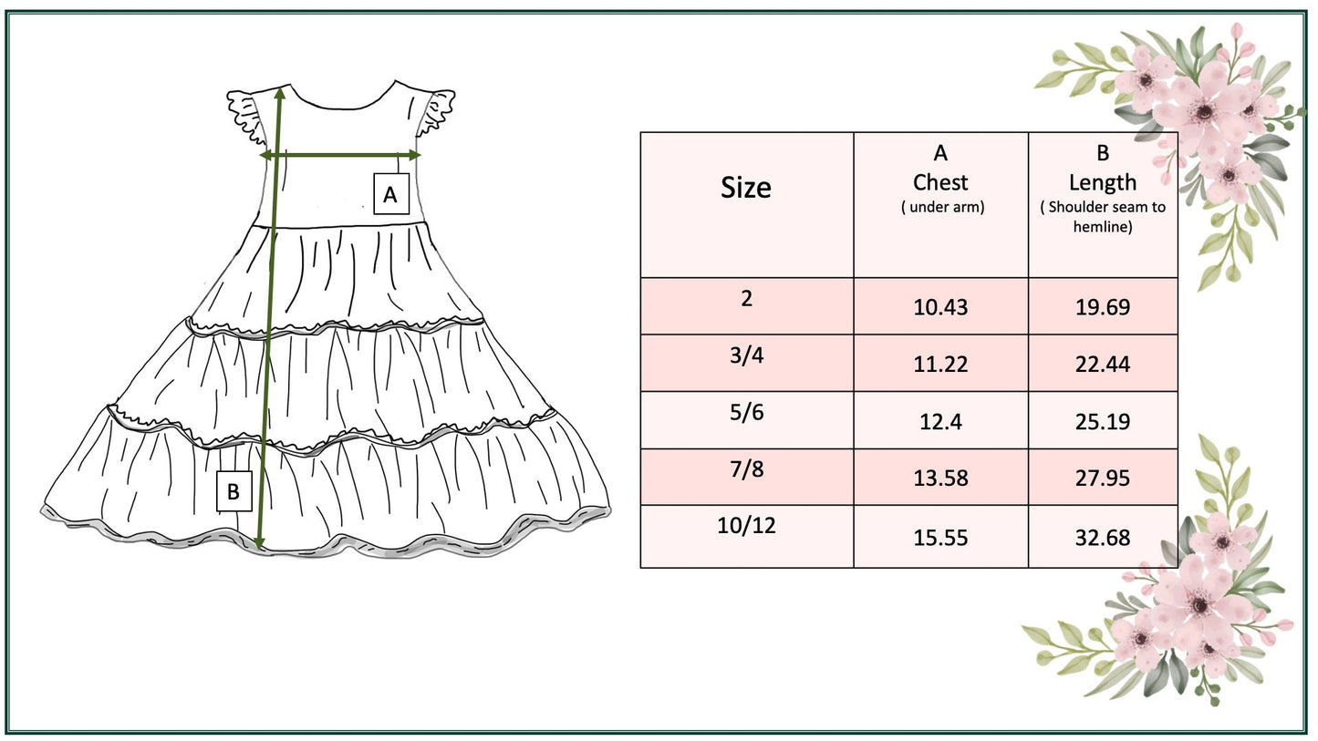 Retro Floral Tulle Dress