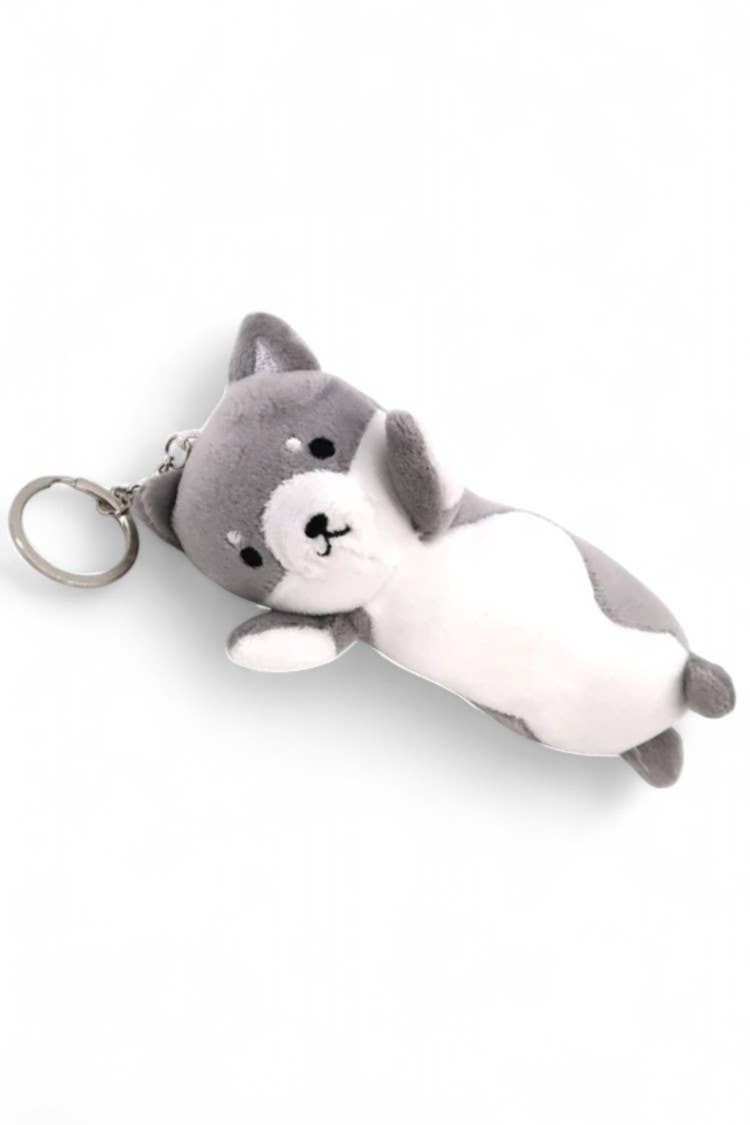 Shiba Inu Plushy Dog Key Chain Set