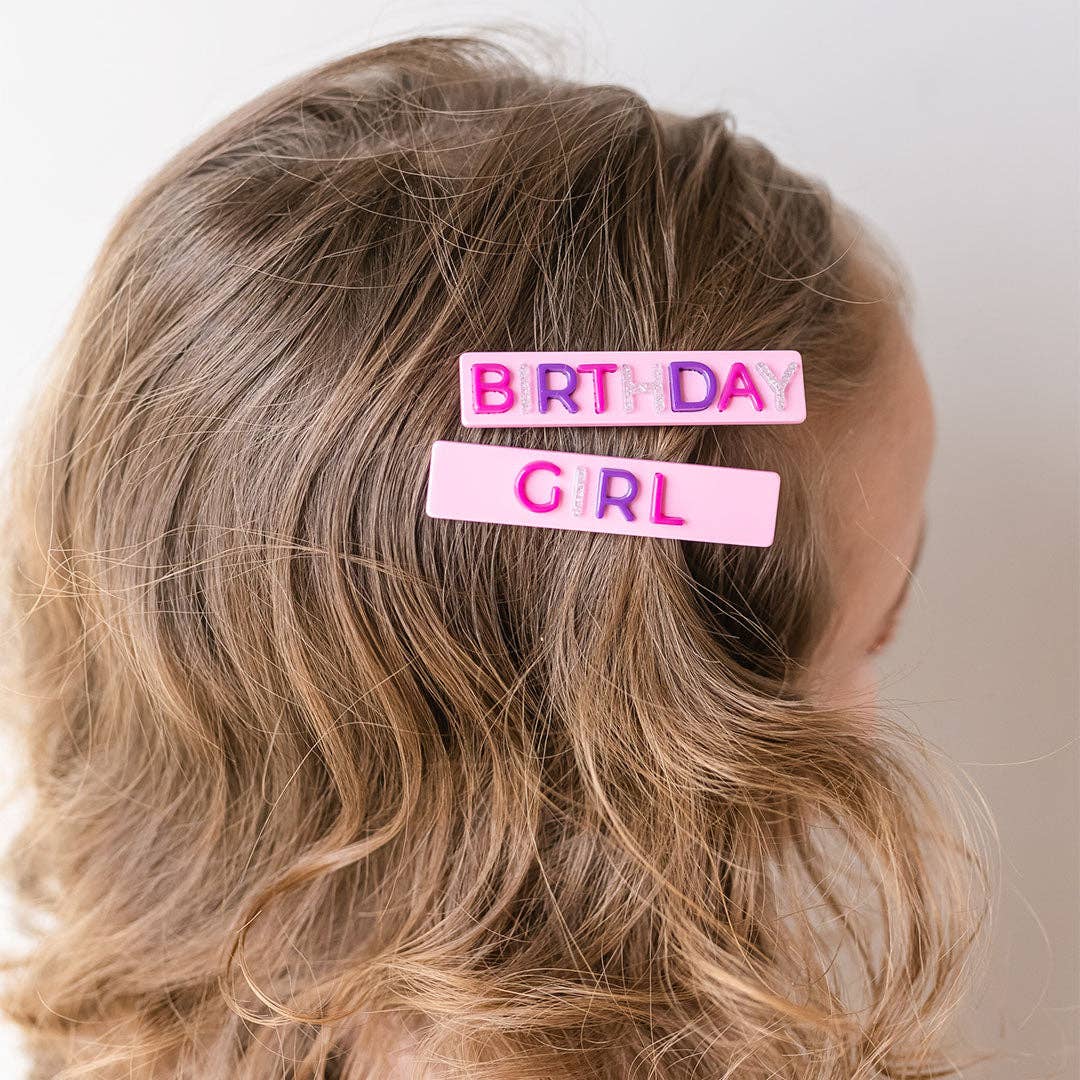 Birthday Girl Clip Set