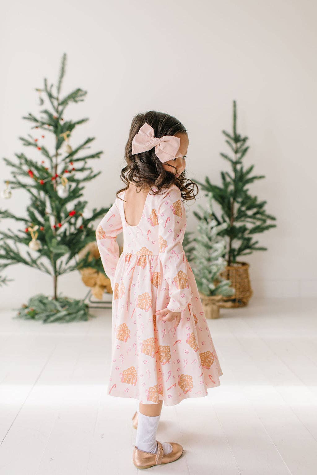 Gingerbread Pocket Twirl Dress